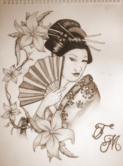 tattoo geisha. Or I may go for something